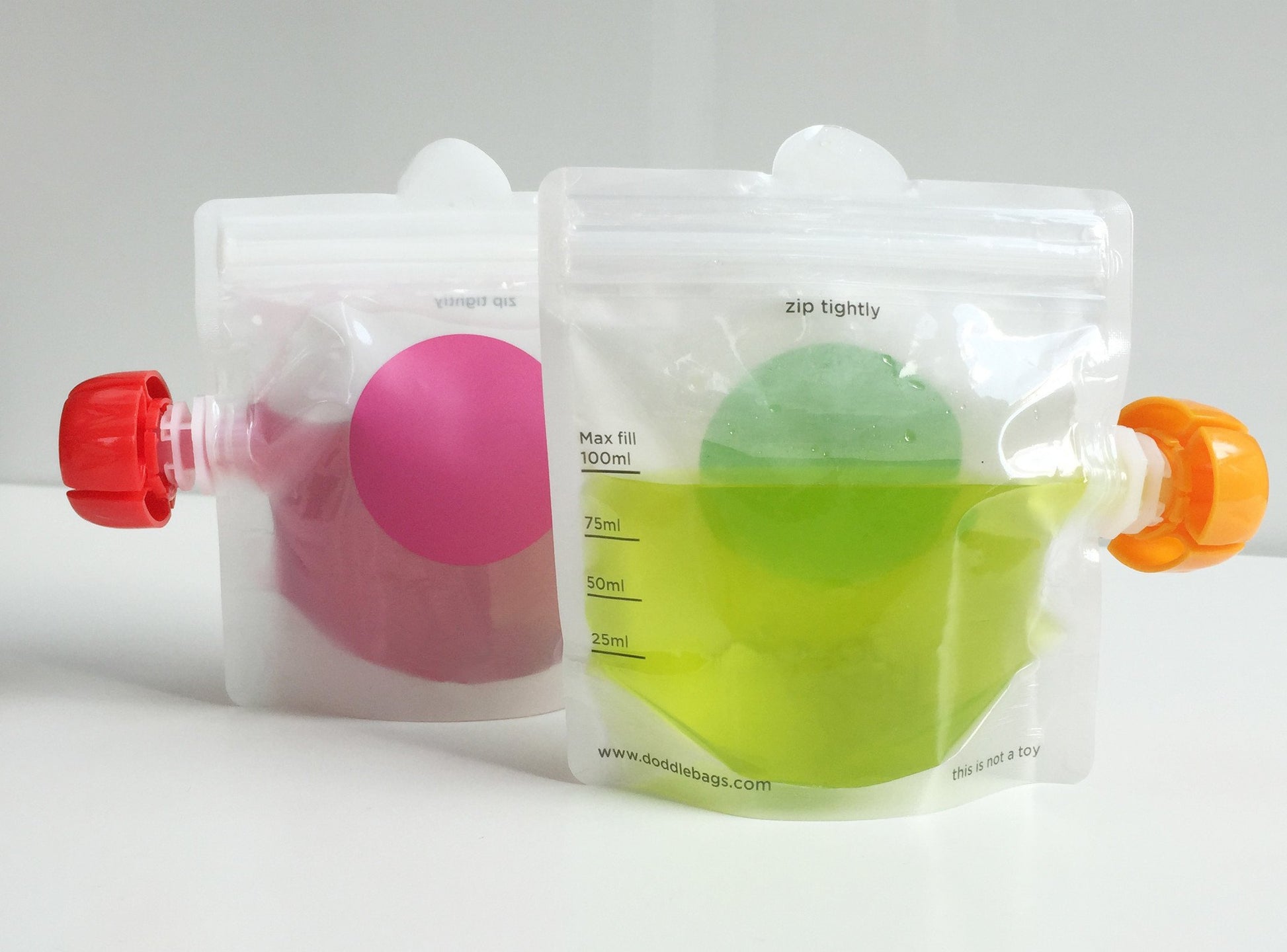 DoddleStickers Refill Pack - DoddleBags Food Pouches